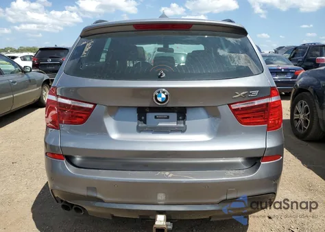 2012 BMW X3 xDrive35I z USA, uszkodzony, nr VIN 5UXWX7C58CL735722